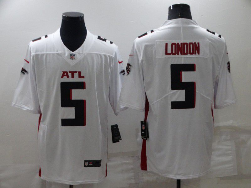 Men Atlanta Falcons #5 London White New 2022 Nike Limited Vapor Untouchable NFL Jersey->green bay packers->NFL Jersey